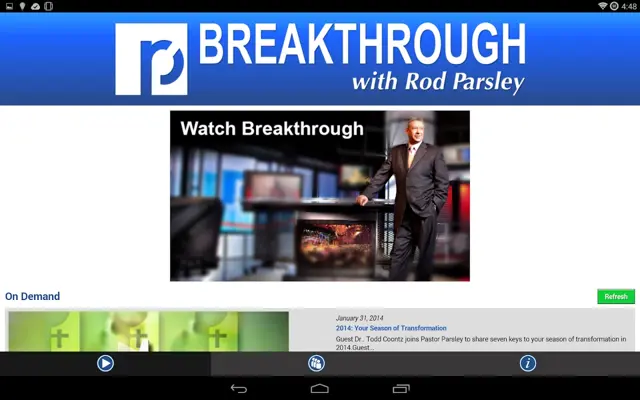 Breakthrough android App screenshot 3